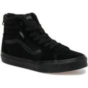 Resim Vans Yt Filmore Hi Zip Siyah Kadın High Sneaker 