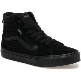 Resim Vans Yt Filmore Hi Zip Siyah Kadın High Sneaker 