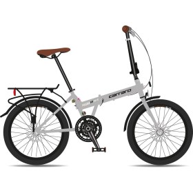 Resim Carrro 20 Flexi 121 Hd 350H 21 V Katlanır Bisiklet Mat Gri Siyah 