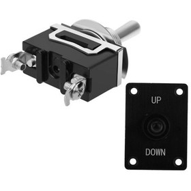 Resim 10 Adet E-ten1021 2 Vitesli Su Geçirmez Rocker Geçiş Anahtarı Turuncu 