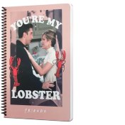 Resim FRIENDS YOU ARE MY LOBSTER SPIRALLI DEFTER PEMBE 