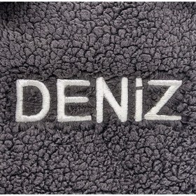 Resim PENGİ [ İSTEDİĞİNİZ İSMİ NAKIŞLA YAZIYORUZ ] Tavşan Antrasit 0-8 Yaş Çocuk Sırt Çantası, kreş Çantası 