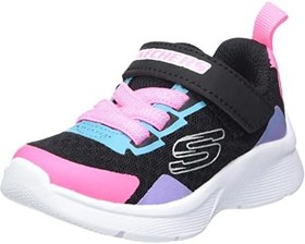 Resim Skechers MİCROSPEC - BRİGHT RETROS Kız Çocuk Ps Siyah Spor Ayakkabı 