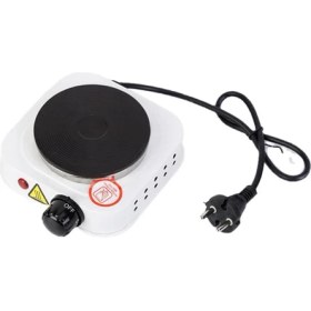 Resim Empoorlium 500W Elektrikli Soba Sıcak Plaka Demir Brülör Ev Mutfak Ocak Kahve Isıtıcı Ev Pişirme Aletleri Ab Tak Beyaz (Yurt Dışından) 