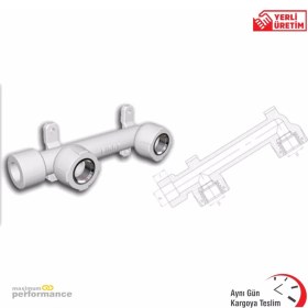 Resim Fırat 25-1/2 Taharet Bağlantısı Parçası Beyaz Fırat 