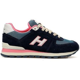 Resim Hammer Jack Hakiki Deri Laci-Coral Kadın Ayakkabı 102 19250-G Lacivert 