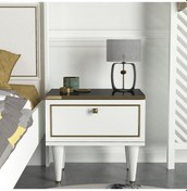 Resim Dekorister Exclusive Ravenna Komidin Beyaz-Mermer 