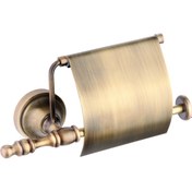 Resim Pure Roma Antik Gold Kapaklı Kağıtlık Kmr-6010 