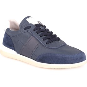 Resim Libero L4738 Deri Erkek Spor Ayakkabı Lacivert 