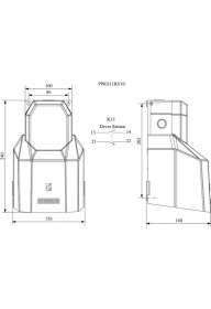 Resim Emas PPKS11BX10 Pedal(1na+1nk) Aks Pl Koruma Kapaklı 