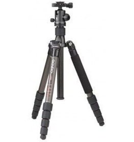 Resim Benro C-0690T B00 Carbon Fiber Travel Angel Tripod Top Kafa ile 