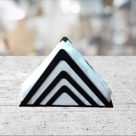 Resim Ardini Peçetelik Zirve Mat Siyah 