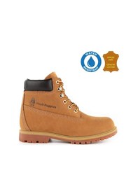 Resim Hush Puppies Empresa 725039 Gerçek Deri, Anatomik, Waterresist Kadın Bot Tarçın 