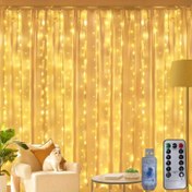 Resim Hikaye Işık Perdesi, USB Güçlü Uzaktan Kumanda 8 Mod Işık Aparatı Düğün, Ev, Yatak Odası Dekorasyonu, Noel Peri Işıkları Sevgililer Günü Hediyesi 50 Ülke Tatil Dekorasyonları Cadılar Bayramı Dekorasyonları, Noel Dekorasyonları 