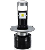 Resim Motosiklet Farı Motosiklet Led Farı Ön Led Sürüş Işıkları 6000k 16000lm 70w Işık Sağdan Direksiyonlu 