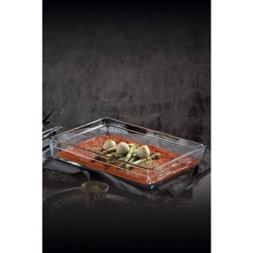 Resim Paşabahçe Arda Türkmen Hazırlık Seti + Borcam Premium Dikdörtgen Fırın Kabı Tepsi 