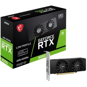 Resim AyrStore MSI GEFORCE RTX3050 LP 6G OC 6GB GDDR6 96BIT 2XHDMI 1XDP EKRAN KARTI 