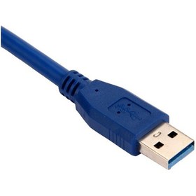 Resim 30 cm. USB 3.0 Uzatma Kablosu Erkek - Erkek Uzatıcı Ek HDD Kablo 