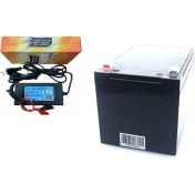 Resim Ata Elektronik 12V 12AH + 3.5AH 3,5 A Akü Şarj Cihazı Adaptör Set 