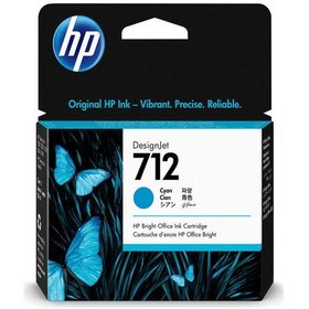 Resim Hp 712 3Ed67A Mavi Kartuş 