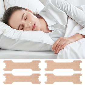 Resim 50'li Paket Horlama Önleyici Burun Pedleri - Nefes Alabilir Bej Dokusuz Kumaş, Parfümsüz, Pil Gerektirmez, Daha İyi Uyku ve Soluk Yolu Desteği için Rahat Uyum, Cinsiyetsiz Tasarım, Horlama Durdurma Cihazı 