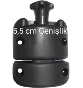 Resim 5,5 Cm Genişliğinde Cam Balkon Emniyet Kilidi Geçmeli 