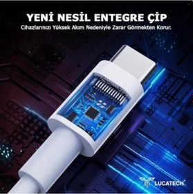 Resim Type-c To Type-c Hızlı Şarj Kablosu 1m Ultra Hızlı 