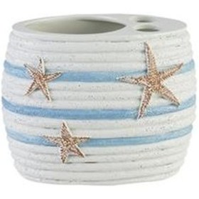 Resim Primanova Siderta Diş Fırçalık Beyaz - Mavi 