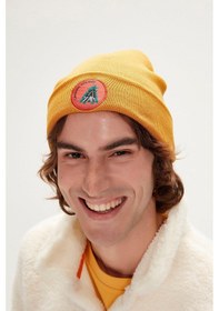 Resim Bad Bear Bonfire Beanie Erkek Bere-27547 - Sarı 