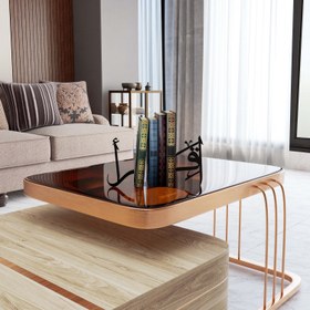 Resim Kitap Tutucu - Arapça İkra Yazılı Masaüstü Metal Dekor - Altın / Arapça 