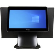 Resim Tiwox TP-7610-D, Intel i7 10.Nesil, 18.5" Ekran, 8GB Ram, 128GB SSD, Endüstriyel, Dokunmatik Pos PC (çift ekran) 