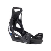 Resim Burton Step On Re:flex Snowboard Bindings Unisex Çocuk Siyah Snowboard Bağlaması 