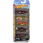Resim Hot Wheels Beşli Araba Seti X-Raycers JBJ74 