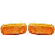 Resim Jeehugo Honda Civic Cr-v Fit City İçin Amber Led Yan Sinyal Lambası Sol+sağ 34301-s5a-013/003, Dayanıklı Abs Malzeme, Kolay Kurulum 