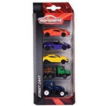 Resim Majorette 5 Parçalı Araba Seti Seri 5 