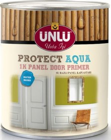 Resim Ünlü Protect Aqua Su Bazlı 1K Panel Kapı Astarı Beyaz 0,9L 