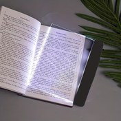 Resim 1 adet Okul Sezonu için Gereklidir E-kitap Okuma Lambası LED Düz Panel Okuma Lambası Yatak Odası Göz Koruma Gece Okuma Lambası Çok Fonksiyonlu Öğrenci Gece Görüşü Okuma Lambası Pil Olmadan 3 * AAA Piller Gerekir 