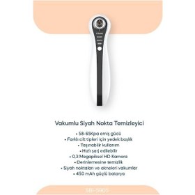 Resim Sinbo 3 Ü 1 Arada Yüz Bakım Seti Gözenek Temizleme + Peeling + Masaj 