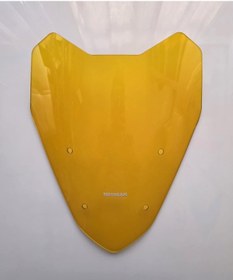 Resim Motocam Sfm Pyrexia 150 Ön Cam 2023-2026 Model 40cm Sarı Renkli 4mm Sportif 