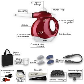 Resim Alf Bt121 Handy Buhar Basınçlı Pratik Temizleyici 