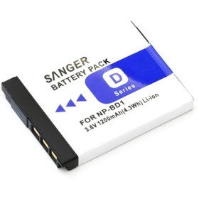 Resim SANGER Np-bd1 Sony Uyumlu Fotoğraf Makinesi Batarya 