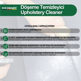 Resim Kochmaier İç Mekan Detay Temizleyici - Deri ve Kumaş İçin Derinlemesine Temizlik - 20 Litre 