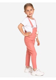 Resim Pembe Kot Salopet 1-4 Yaş 2074-1 Pembe 