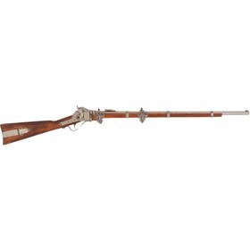 Resim Denix Sharps Askeri Koleksiyonluk Model Tüfek - USA 1859 
