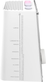 Resim KDM-3-WH Dijital Metronom, 120 Saat Pil Ömrü, Otomatik Kapanma, Ayarlanabilir Tempo - Siyah 