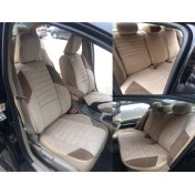 Resim Daihatsu Terios 2006 ve sonrası siyah renk Araca Özel Dikim Oto Koltuk Kılıfı NanoTech Kir, Leke Tutmaz Tay Tüyü Kumaş 