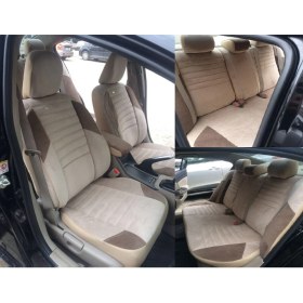 Resim Daihatsu Terios 2006 ve sonrası siyah renk Araca Özel Dikim Oto Koltuk Kılıfı NanoTech Kir, Leke Tutmaz Tay Tüyü Kumaş 