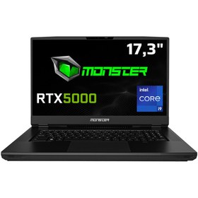 Resim MONSTER Markut M7 V6.2.2 Intel Core i9 13980HX 64GB RAM 2 TB SSD 16GB RTX 5000 FreeDOS 17,3" UHD 144 Hz 