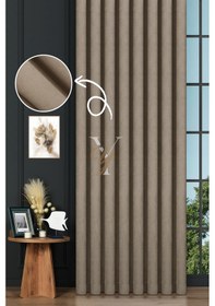 Resim Petek Fon Perde V-1009 Kum Beji Kum Beji 