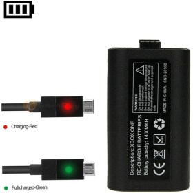 Resim Xbox One S-X Gamepad Batarya Kablo Şarj Kiti Set 